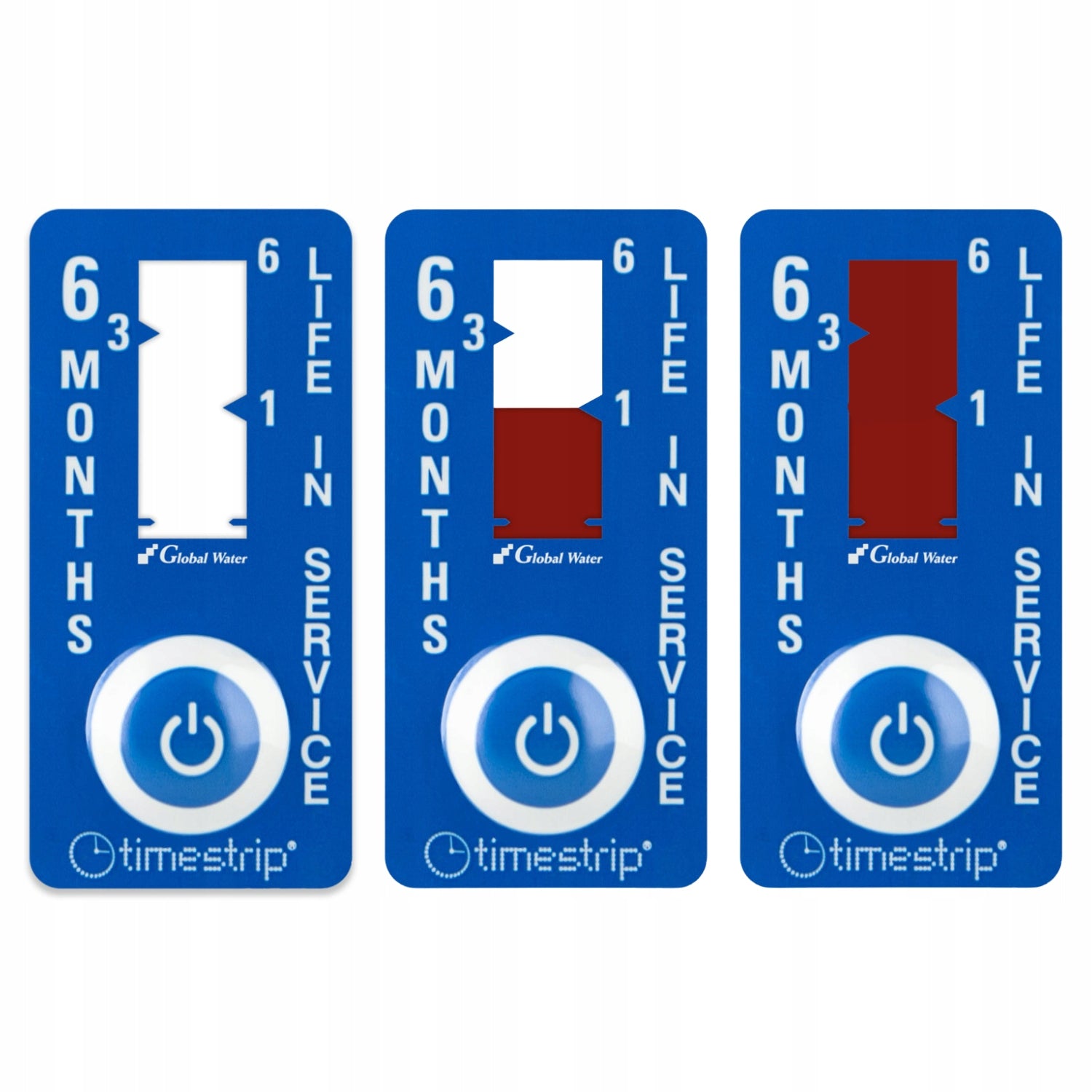 Timestrip 6 Months Consumption Indicator For Under-Sink Tap Filter Manufacturer code Timestrip 6 Miesięcy Wskaźnik Wymiana Filtra