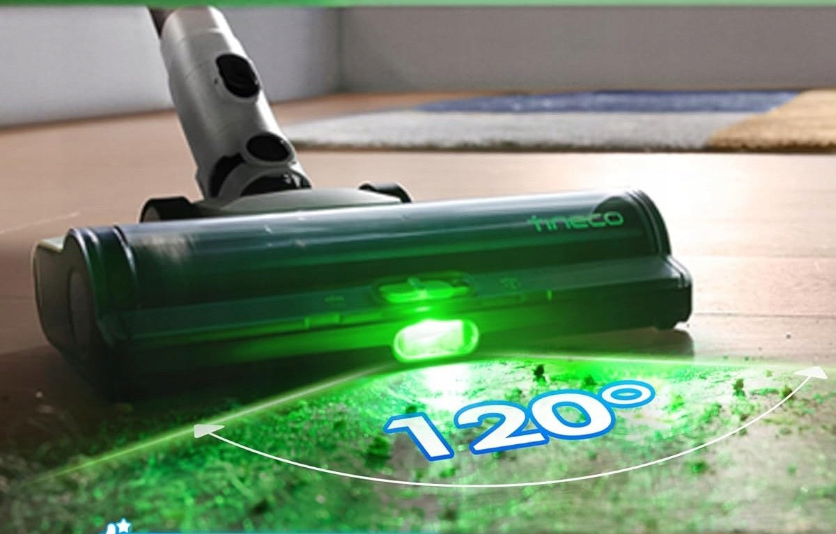 Tineco Pure ONE A50S Plus Vacuum Cleaner 185W 70min 3DSense PureCyclone 1L Manufacturer code B0D6RKD2JZ