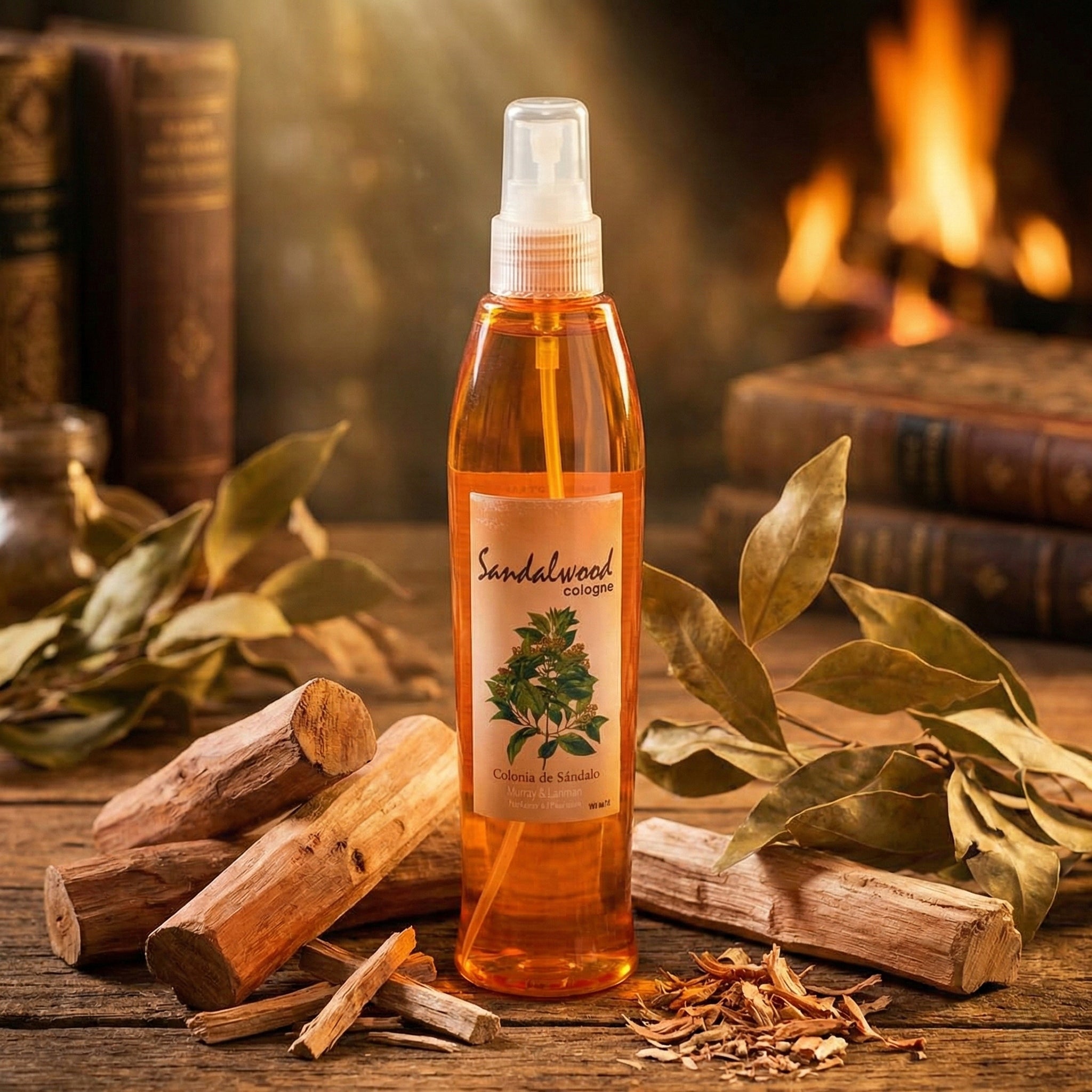 Toaletná voda v spreji Sandalwood - Santalové drevo vôňa Murray Lanman Kemp Brand Murray & Lanman