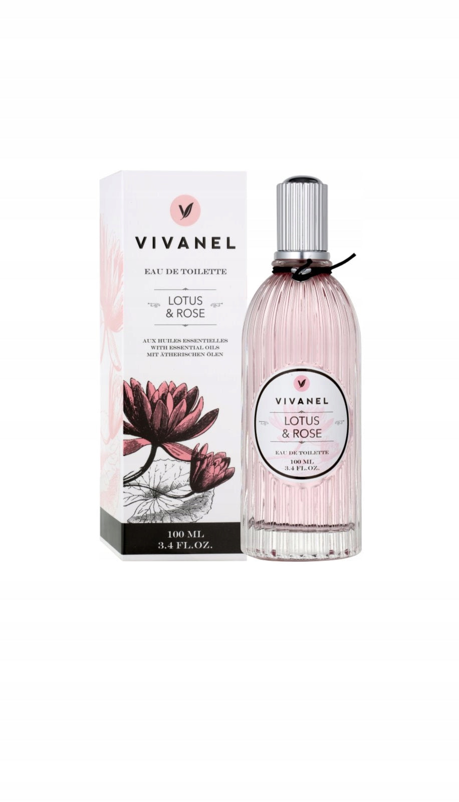 Toaletní voda VIVANEL Lotos a Růže, 100ml Manufacturer code NCVVG8010