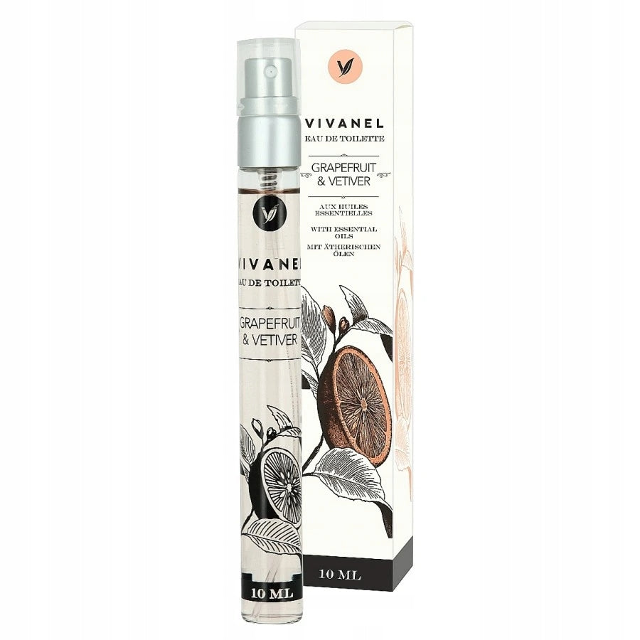 Toaletní voda do kabelky VIVANEL Grapefruit a Vetiver, 10ml