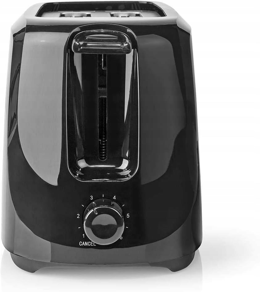 Toaster 2 holes 6 levels browning NEDIS KABT150EBK black 700W