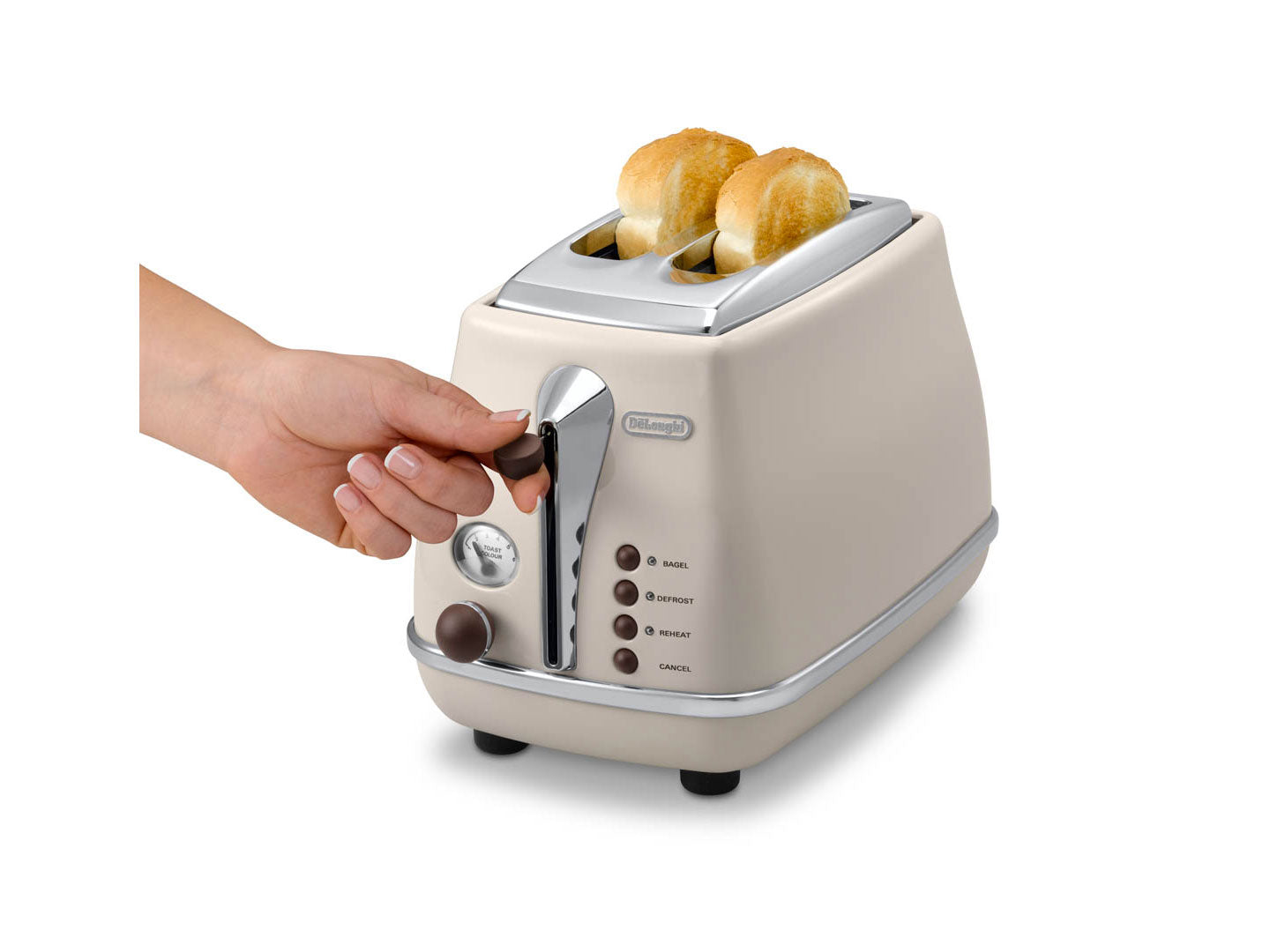 Toaster De'Longhi CTOV 2103.BG beige/brown 900 W EAN (GTIN) 8004399761322