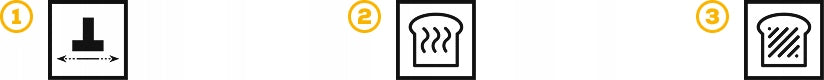 Toaster Kernau Basic BKST 971 BK 930W 7 Degree Toasting Defrosting Tray Capacity 2 toasts