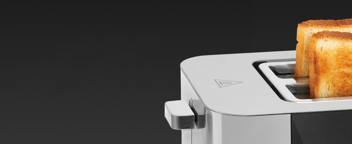 Toaster LEBENLANG Toaster 2 TOAST Grate for LED Rolls Defrosting 850W Capacity 2 toasts