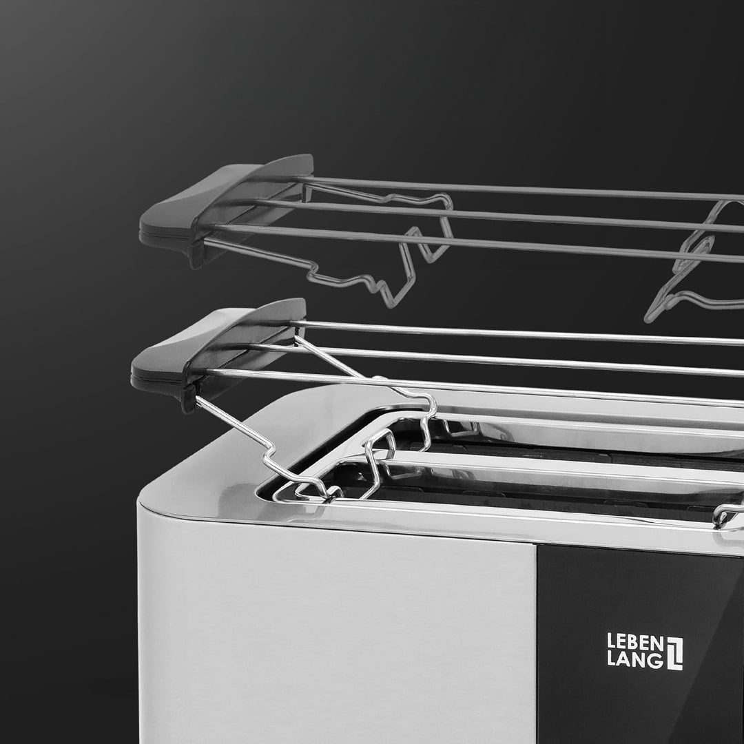 Toaster LEBENLANG Toaster 2 TOAST Grate for LED Rolls Defrosting 850W Manufacturer code LBL9898