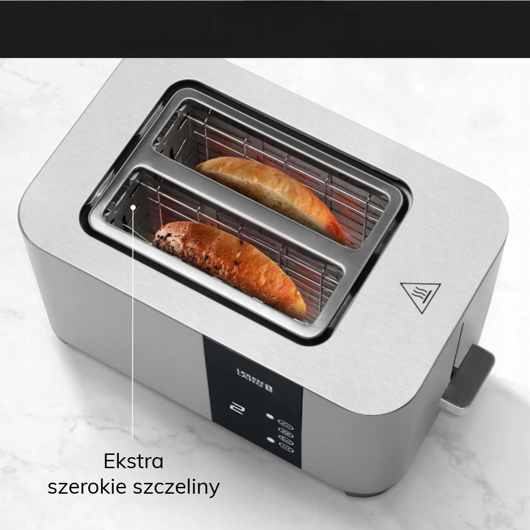 Toaster LEBENLANG Toaster 2 TOAST Grate for LED Rolls Defrosting 850W Power rating 850 W