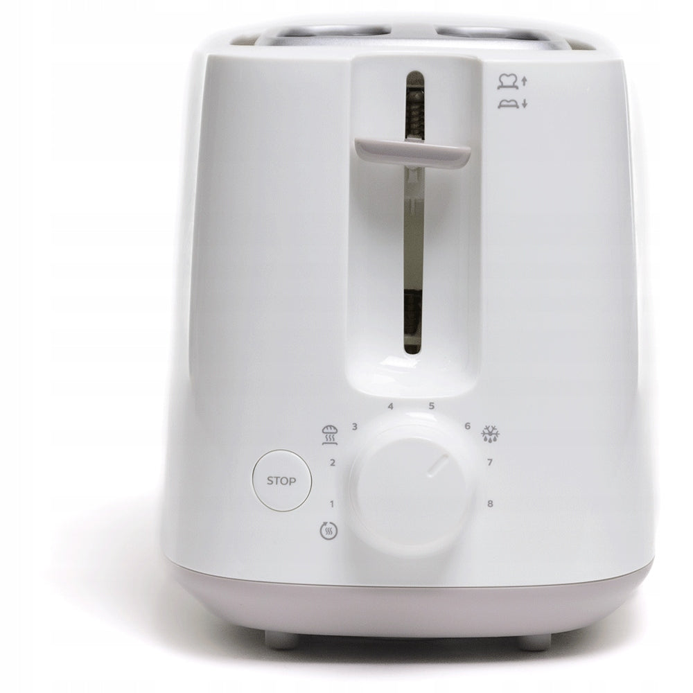 Toaster PHILIPS Daily Collection HD2581/00 830W 2 slices GRATE 8 settings Model HD2581/00