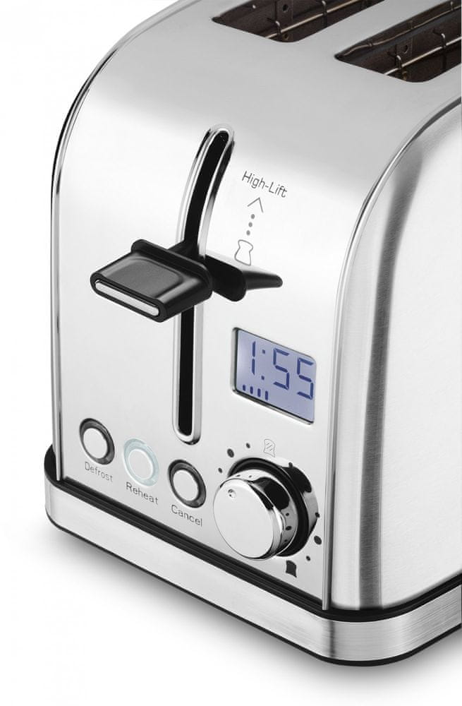 Toaster Philco PHTA 4010 silver/grey 950 W Manufacturer code PHTA 4010