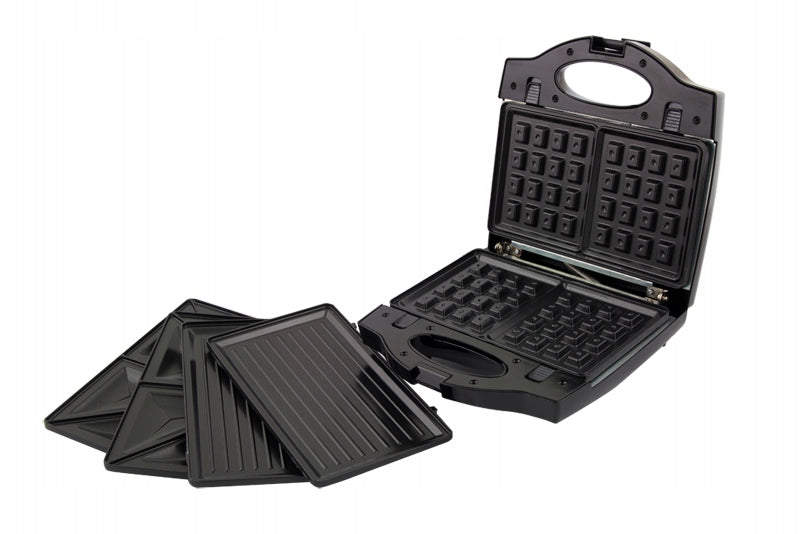 Toaster Waffle Iron 3in1 for Toast Sandwiches 700W Esperanza Muffuletta Manufacturer code EKT005