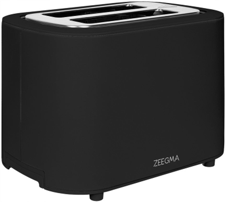 Toaster Zeegma Wood Black 820W 6 Degree Toasting 2 Toast crumb tray Manufacturer code ZE-TOSTEE BLACK WOOD