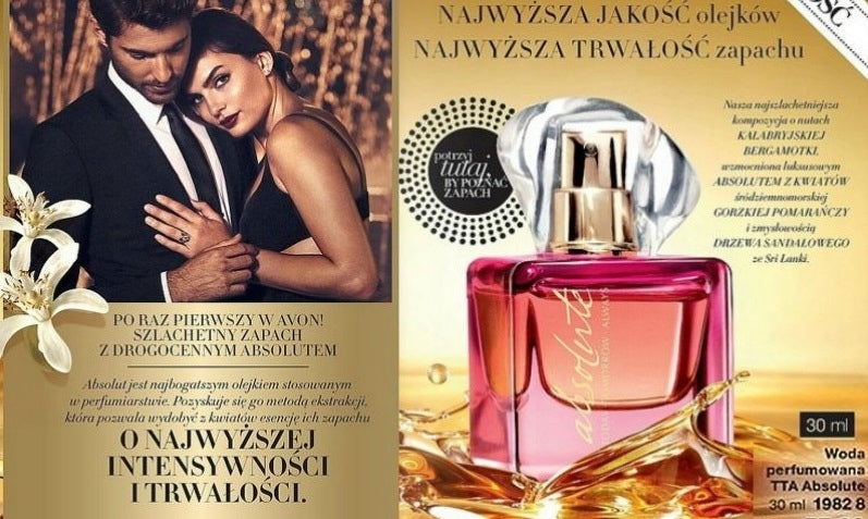 Today Tomorrow Always Absolute Avon Eau de Parfum Manufacturer code 0003