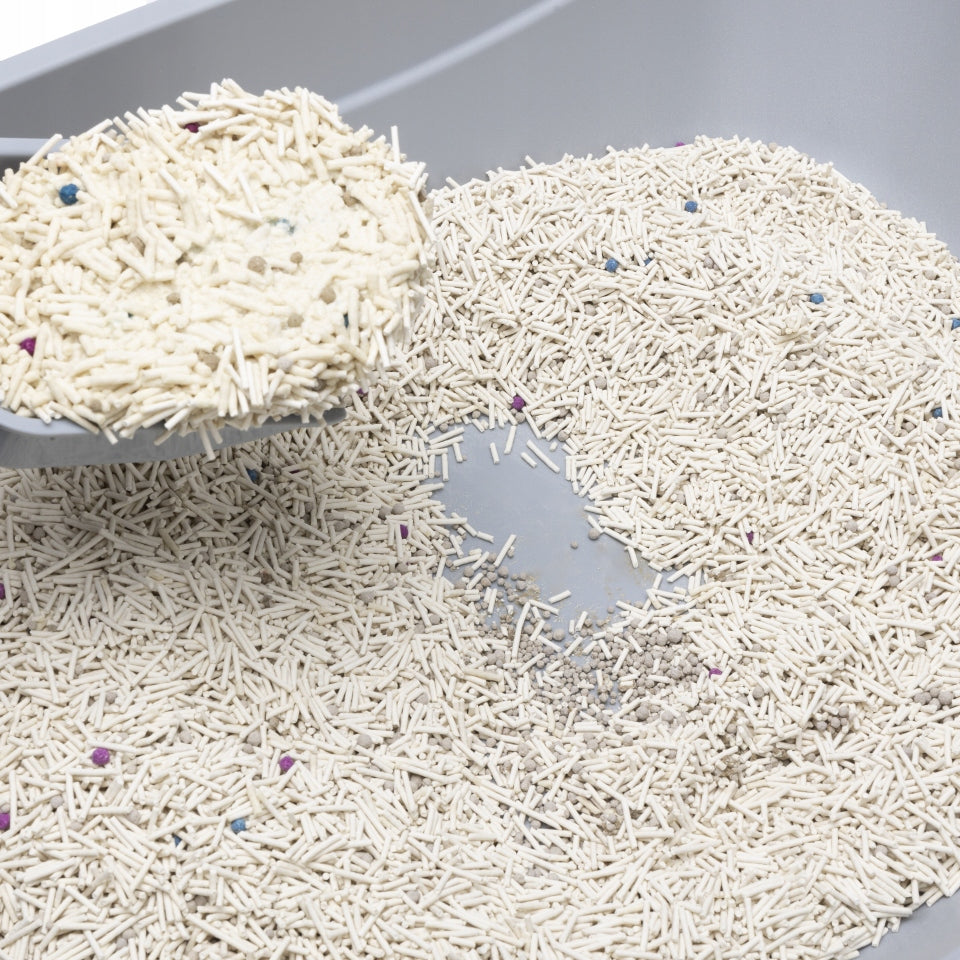 Tofu litter cat litter absorbing clumping odor 7.5kg SNAPPY Volume 18 l