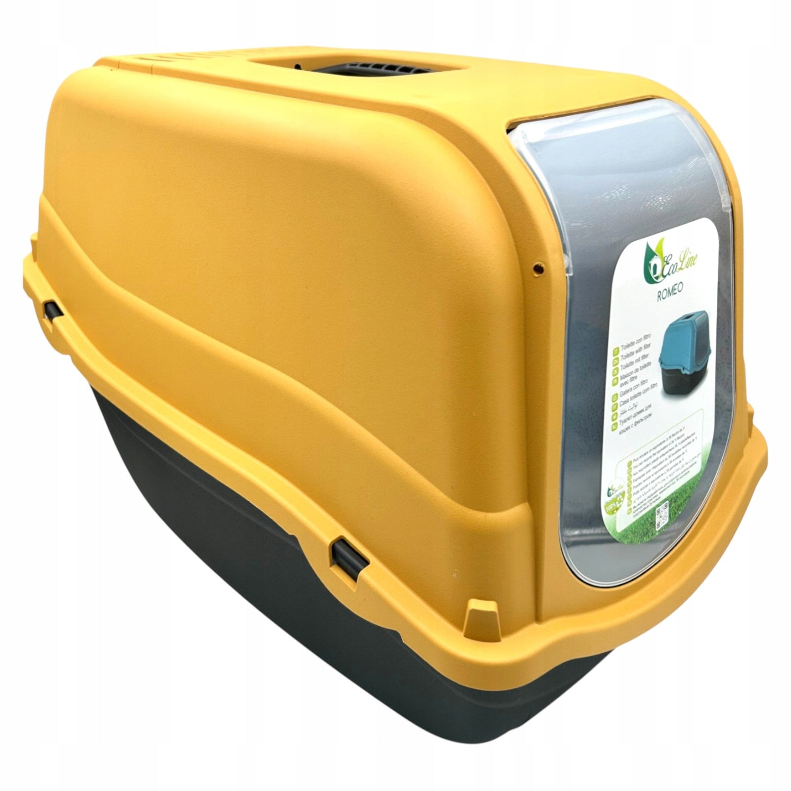 Toilet for Cat Romeo Indoor Cuvette with Doors Carbon Filter COLORS Brand Bergamo