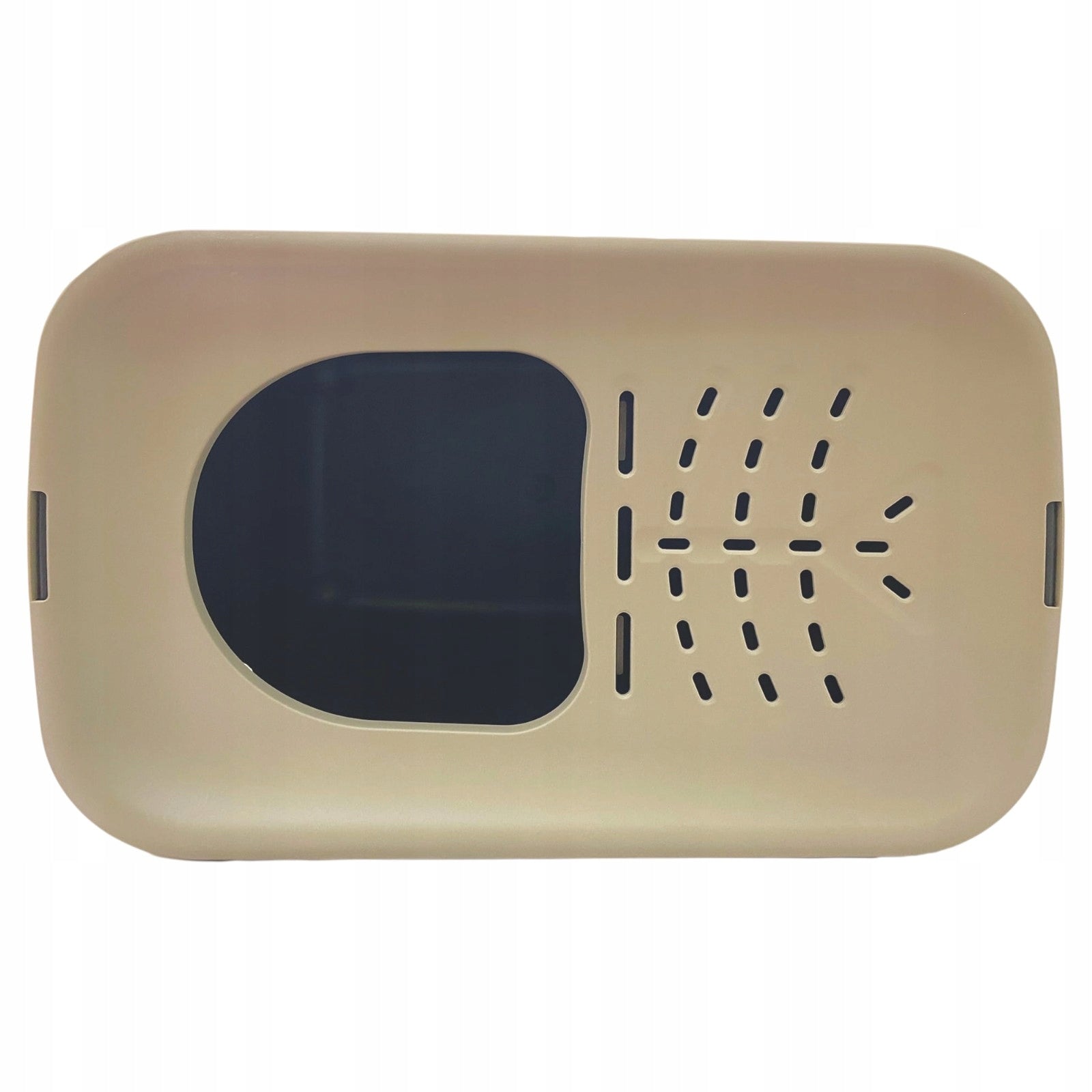 Toilet for cat Bergamo Micia litter box upper entrance beige LARGE HOP IN Model HOP IN MICIA BEŻOWA