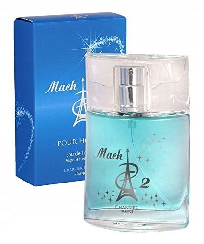 Toilet water CHARRIER PARFUMS "Mach 2" for Men 30 ml