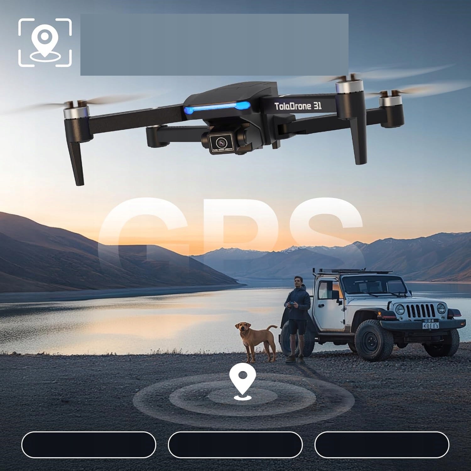 Toladrone GPS Dron dla Dorosłych Drony z Kamerą 4K Transmisja 5G FPV Manufacturer code B0CZ6CR8WP