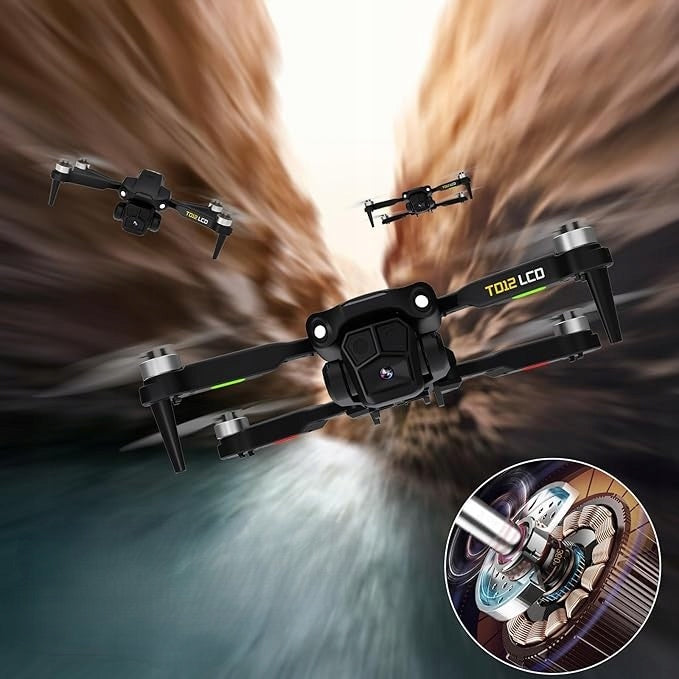 Toladrone TD12LCD drone with 1080p HD camera + remote control with SCREEN! Manufacturer code TD12LCD