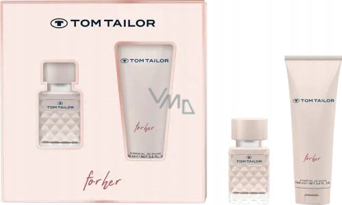 Tom Tailor For Her darčekový set toaletná voda 30ml + sprchový gél 100ml Packaging status original