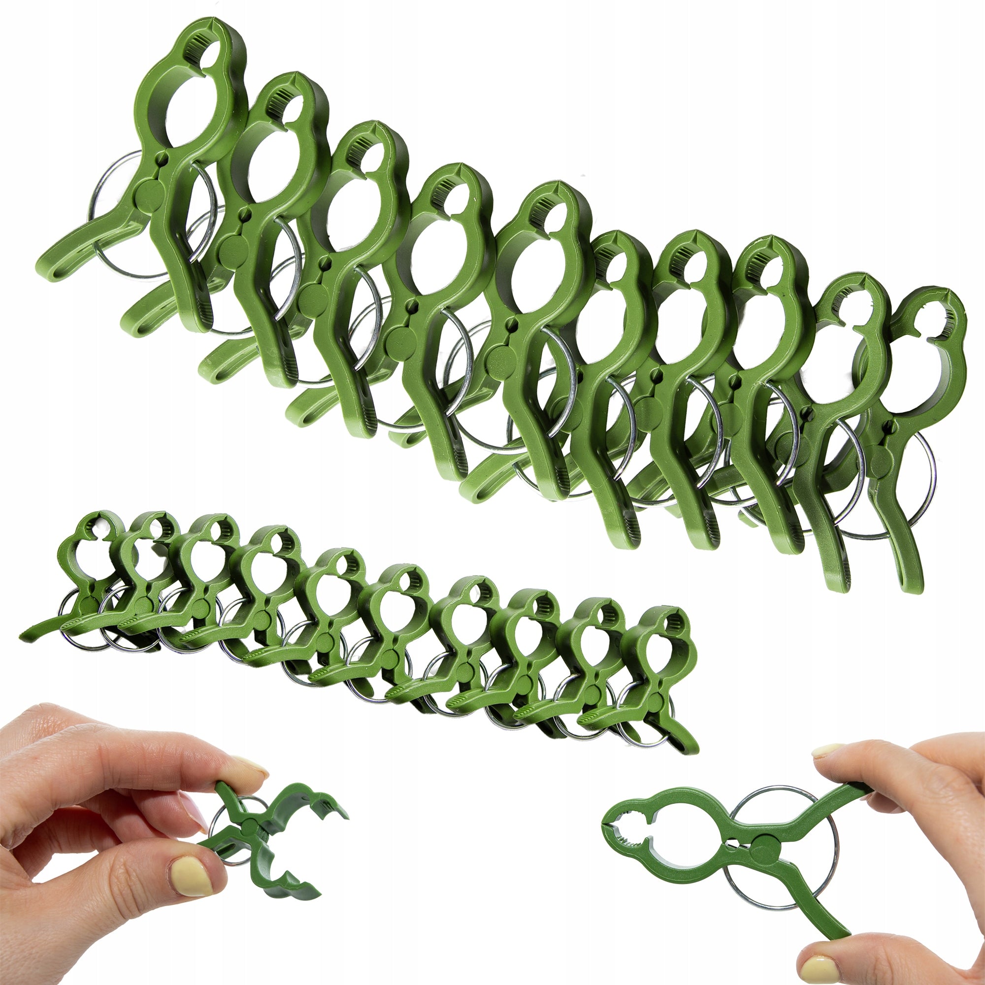 Tomato Plant Clips Stem Shoot Attachment Set of 20