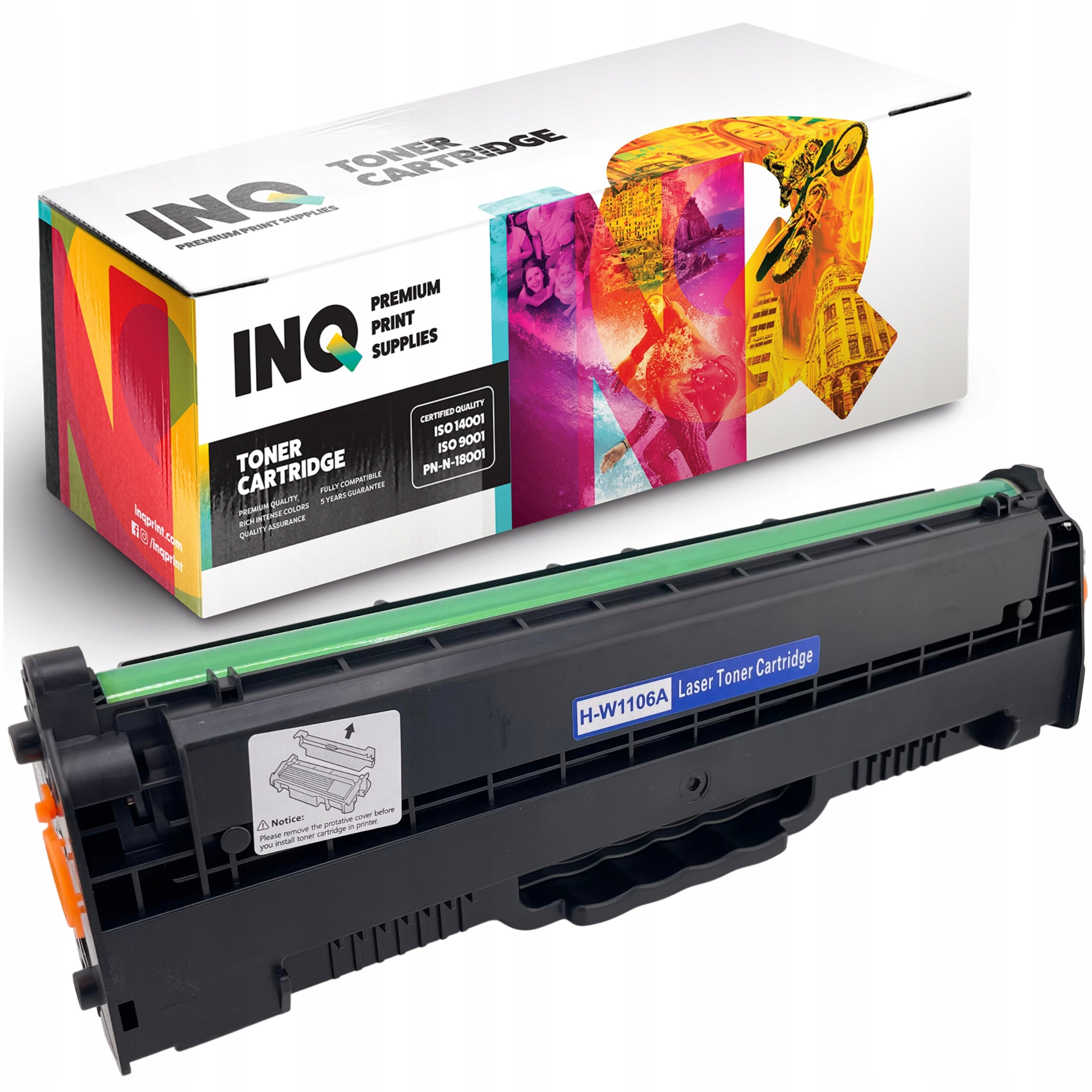 Toner 106A for HP W1106A black PREMIUM replacement with chip