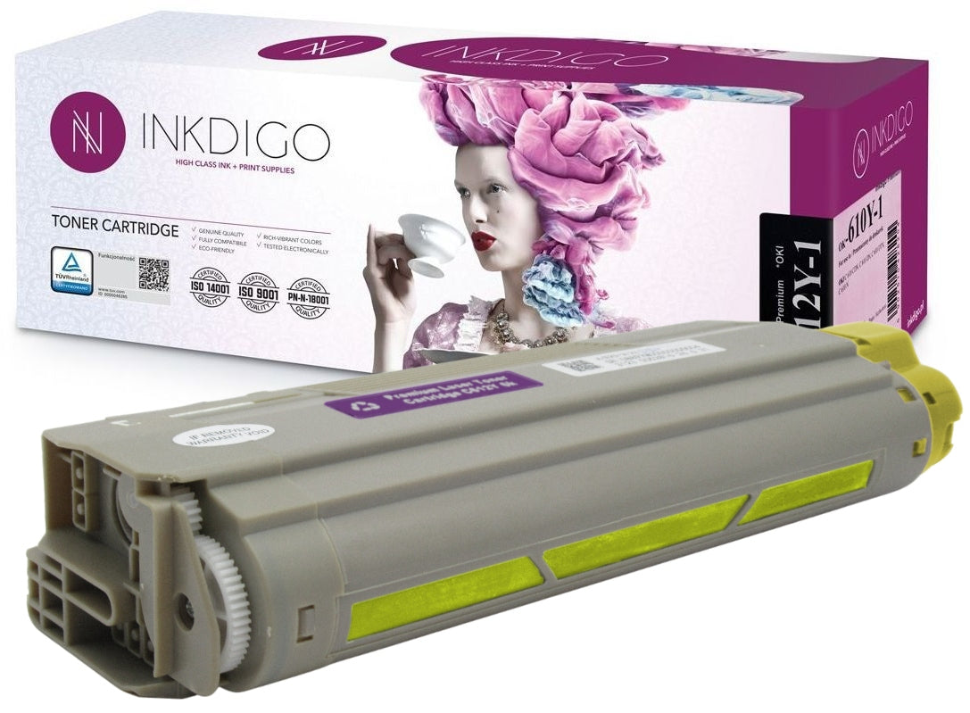 Toner 46507505 replacement for OKI C612DN C612N C 612 DN C 612 N 6K pages