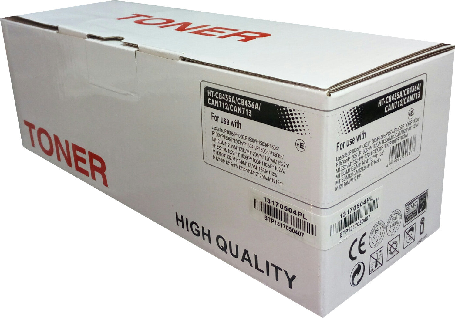 Toner Aigostar HT-CB435A/CB436A/CE285 for HP black (black) Manufacturer code HT-CB435A/CB436A/CE285