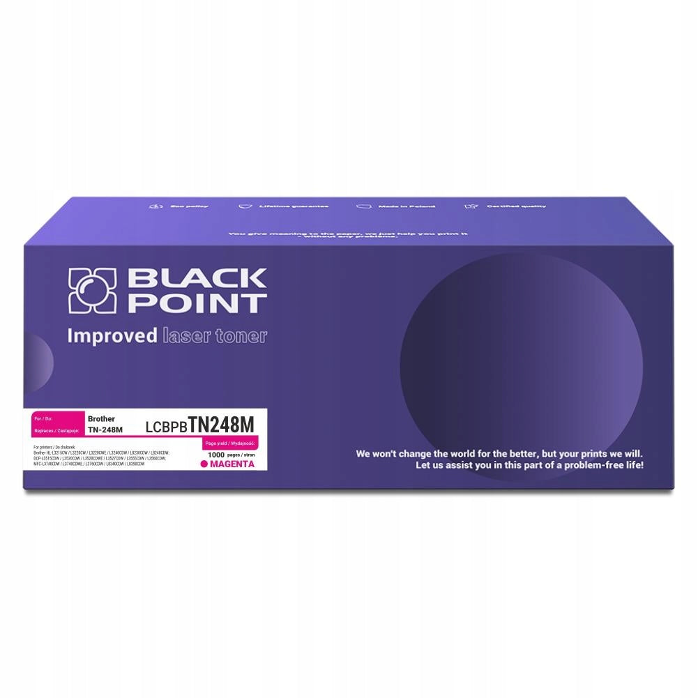 Toner Black Point for Brother red (magenta) TN-248M