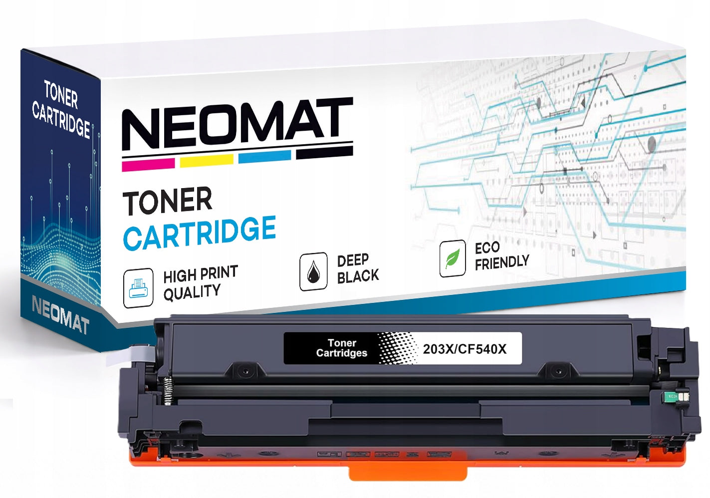 Toner CF540X for HP M254dw M254nw M254dn M280nw M281cdw M281fdn M281fdw