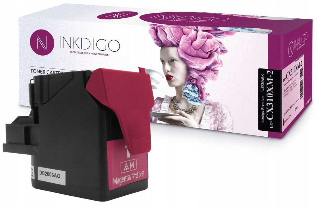 Toner CX310 for Lexmark CX410e CX510de XL MAGENTA lexmark cx510de toner