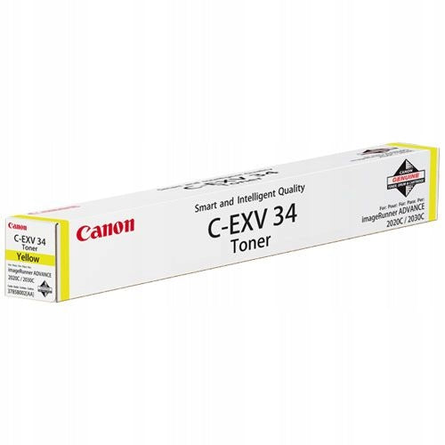 Toner Canon C-EXV 34 3785B002 Y Original YELLOW C2020 C2025 C2220i C2230i