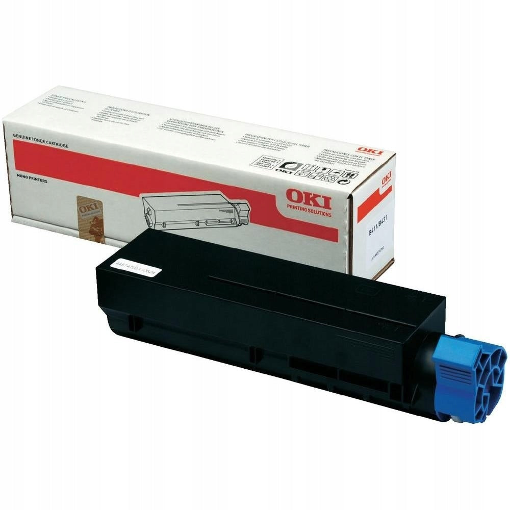 Toner Cartridge Black Original OKI 44574702 to B411 B431 B411dn 3K