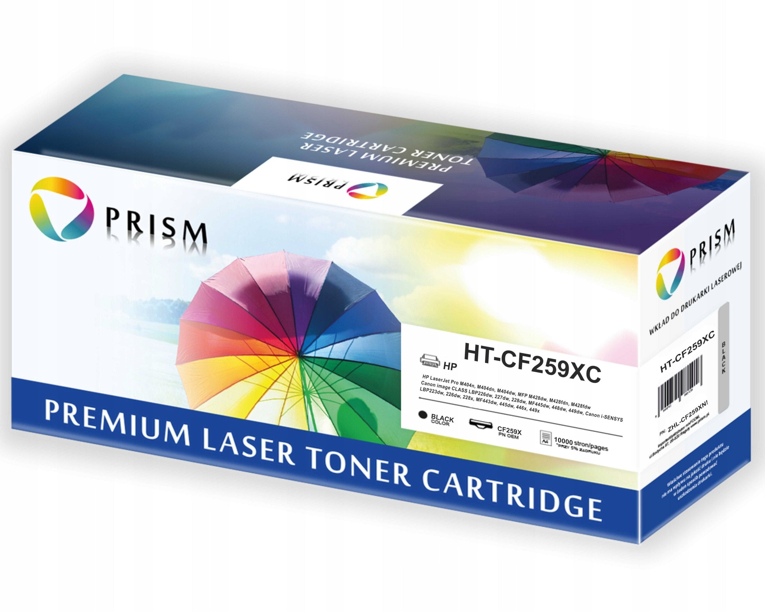 Toner Cartridge HP CF259X No. 59X for M304 M404 with 10K CHIP Prism
