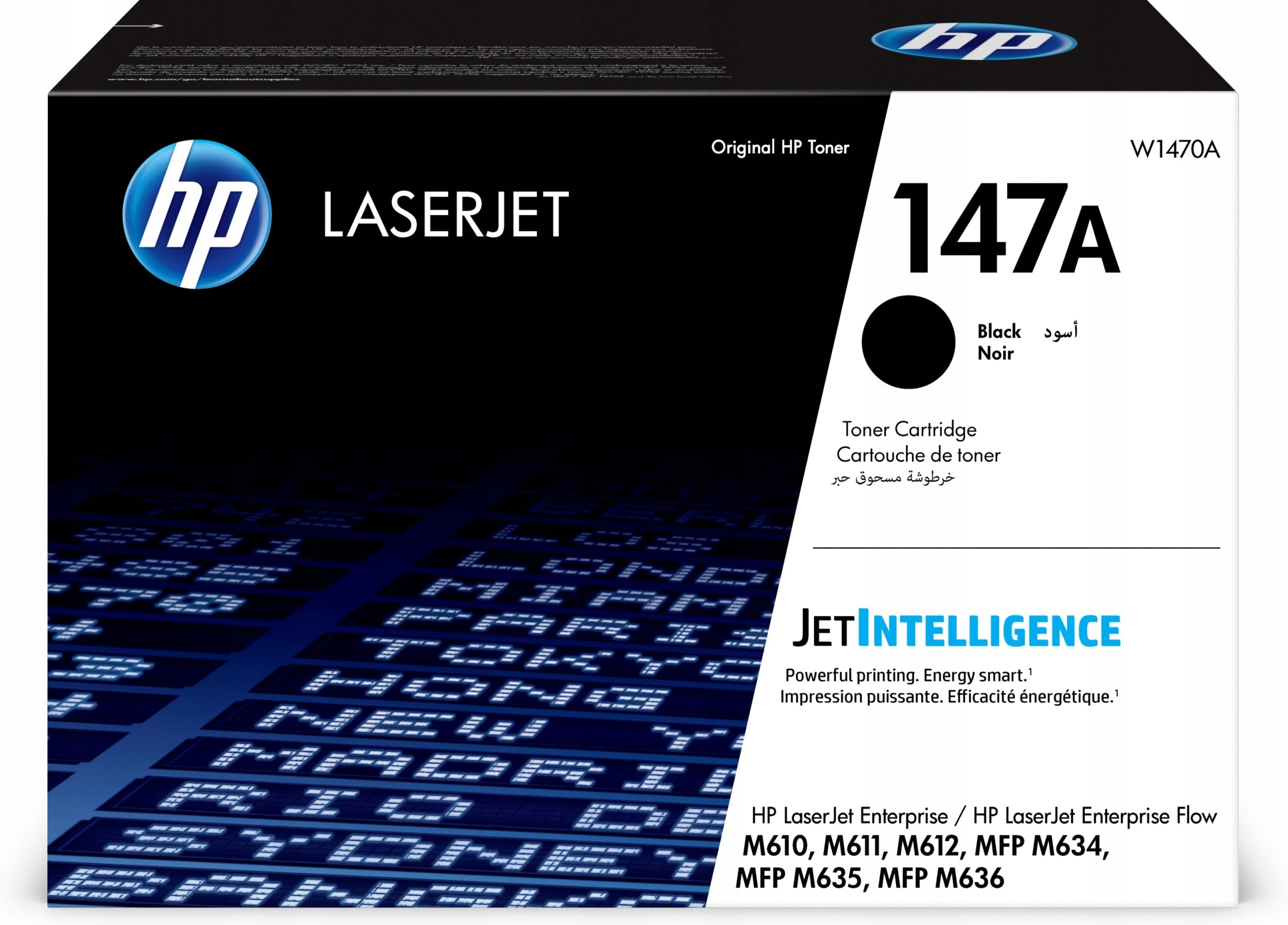 Toner HP 147A W1470A M611 M635 10 500 stran