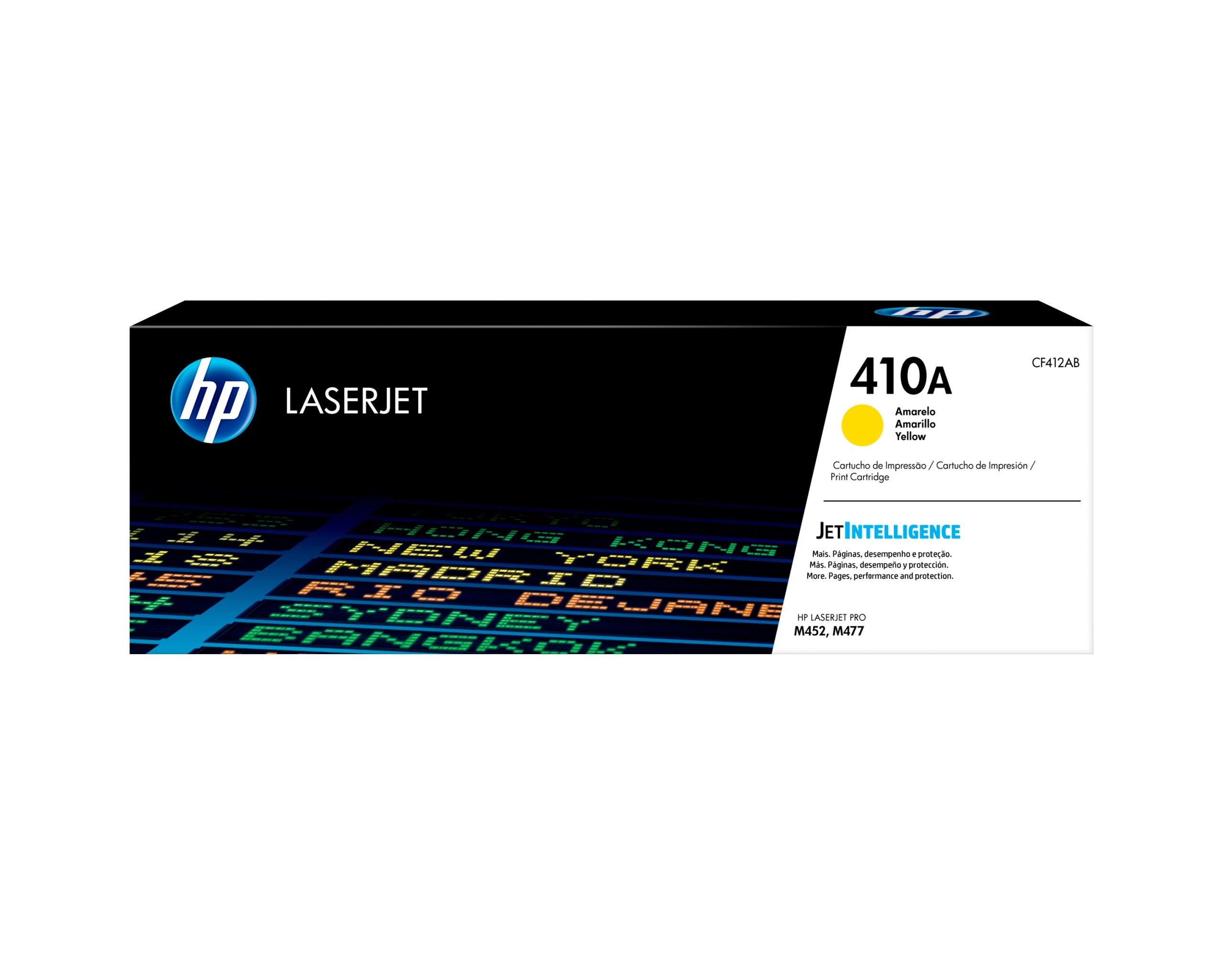 Toner HP 410A CF412A yellow (yellow) Packaging status original