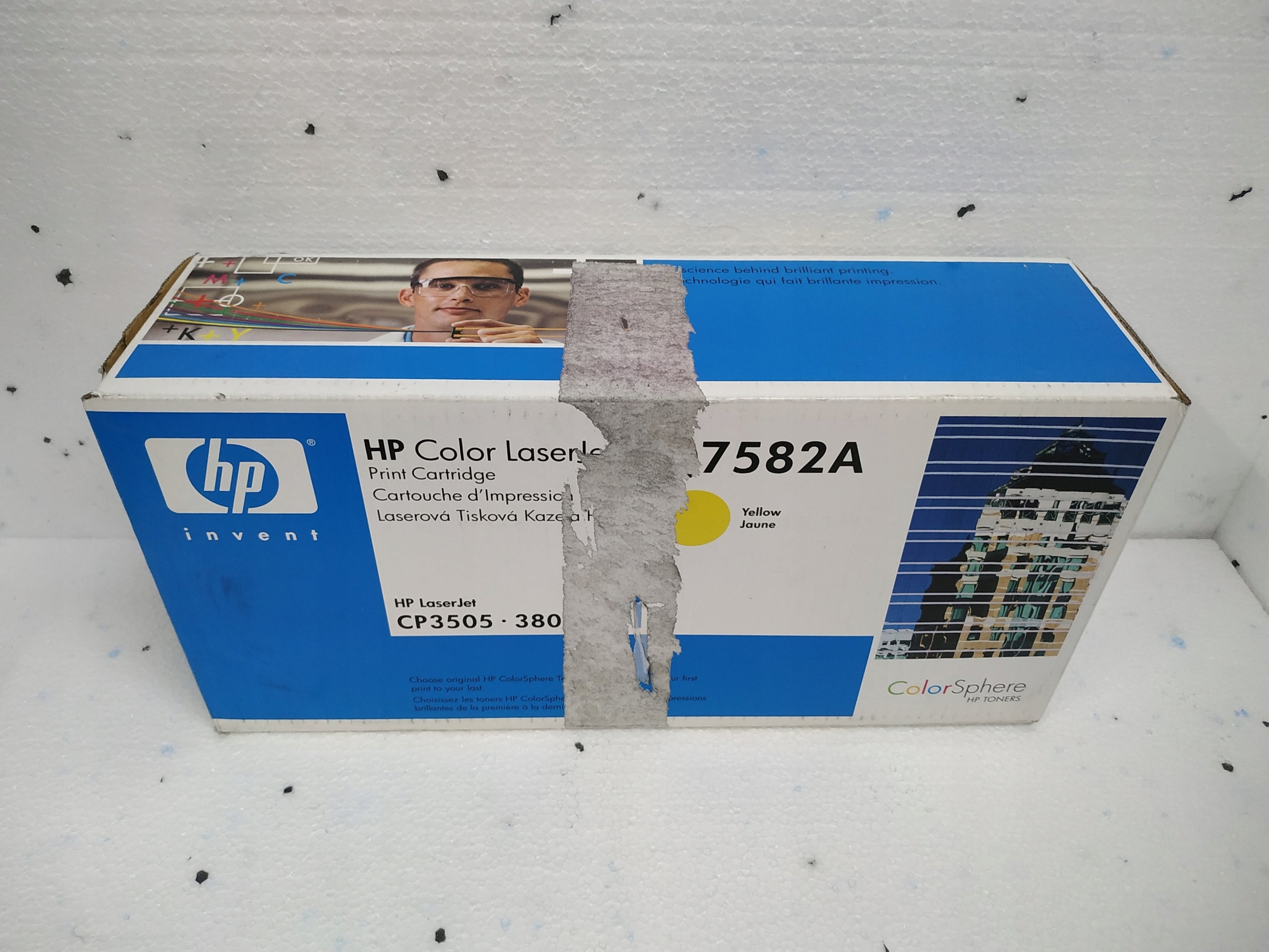 Toner HP Q7582A Yellow