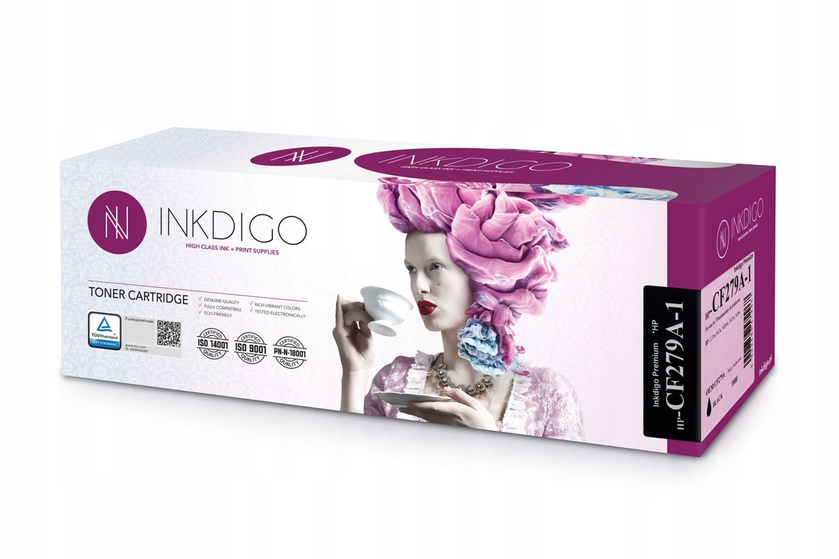 Toner Inkdigo HP-CF279A-1 black replacement HP 79A CF279A 1000 pages
