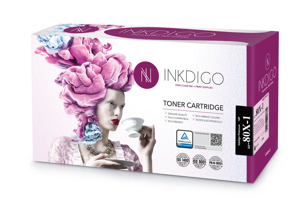 Toner Inkdigo for HP HP-80X-1 black (black)