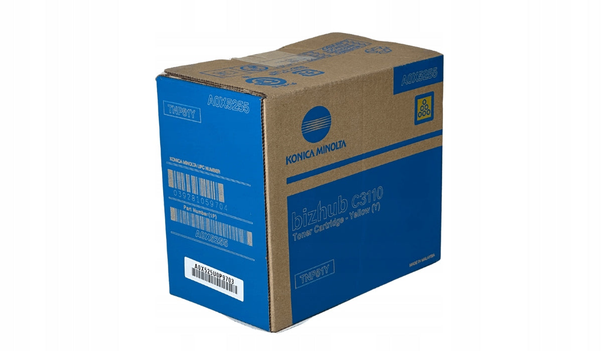 Toner Konica Minolta TNP-51 A0X5255 Y YELLOW Original C3110