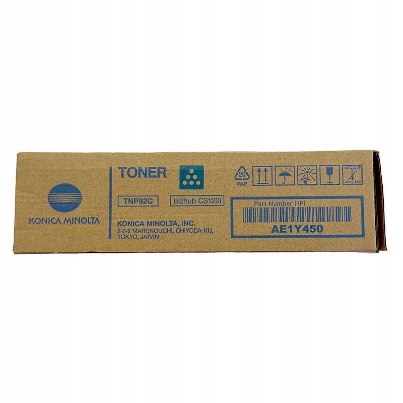 Toner Konica Minolta TNP-92C to C3120i | 4 000str.| cyan