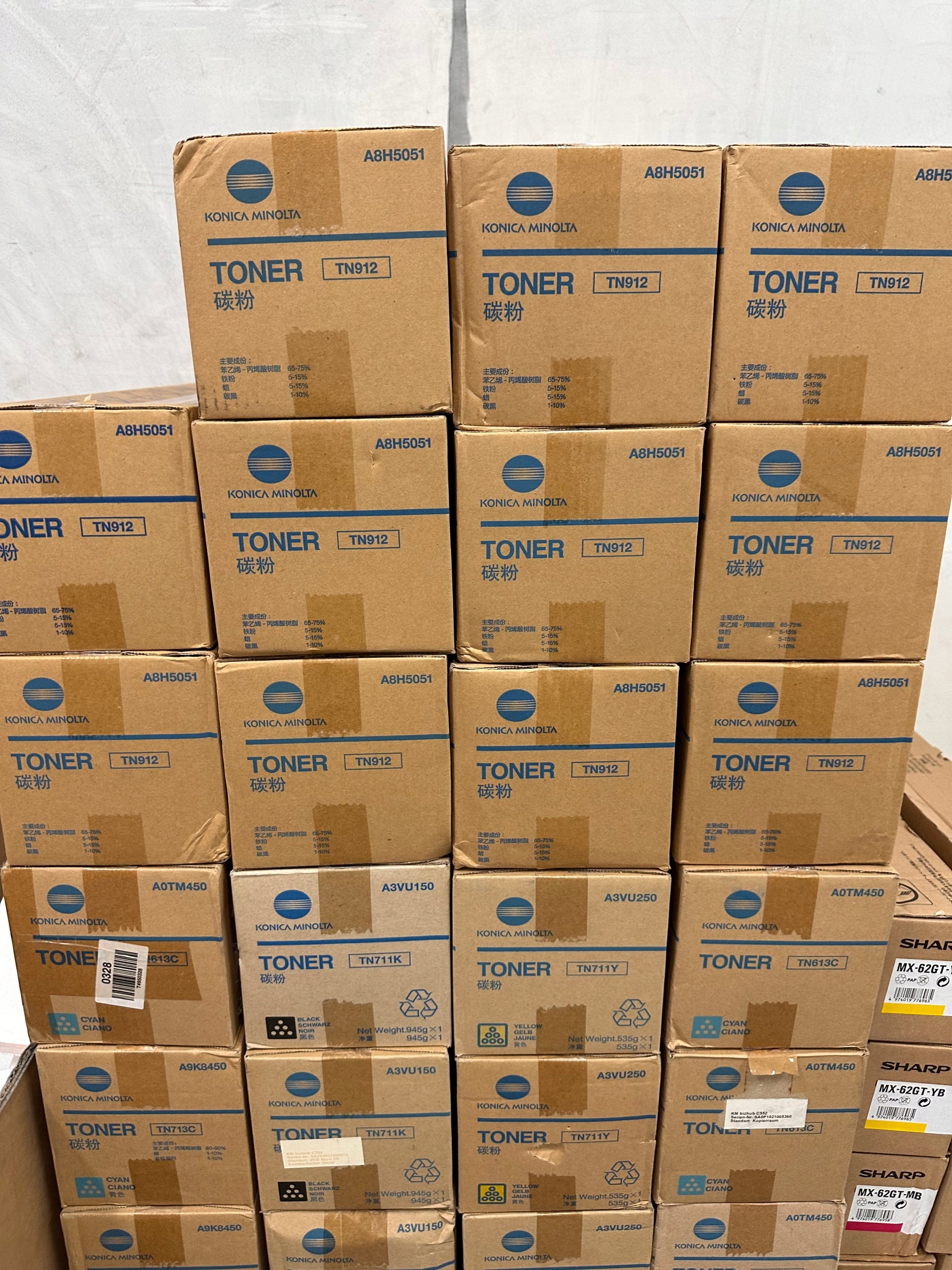 Toner Konica minolta TN 912 Original A8H5051 for Pro 958