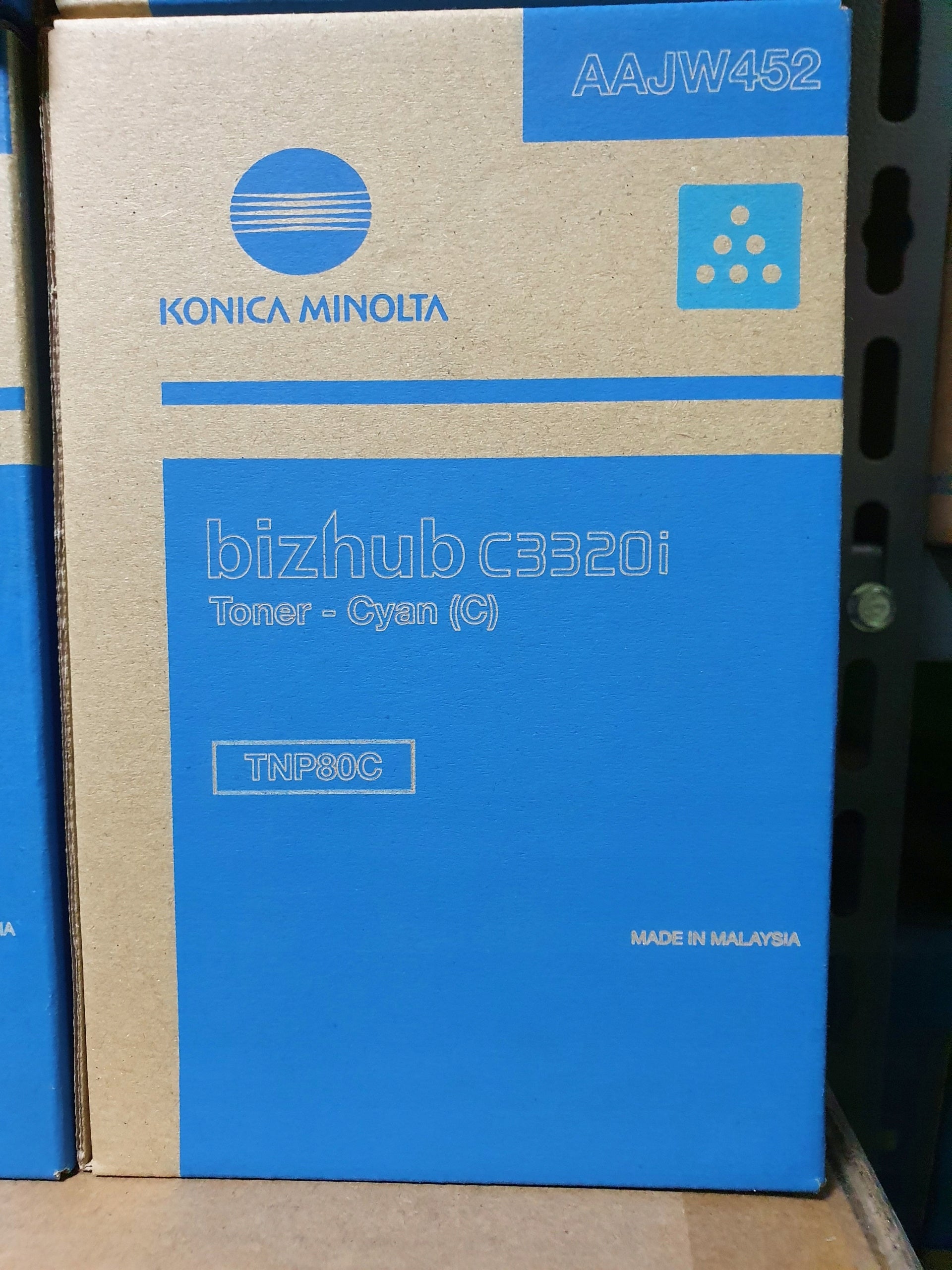 Toner Konica minolta TNP80C AAJW452 modrý (cyan) Manufacturer Konica minolta