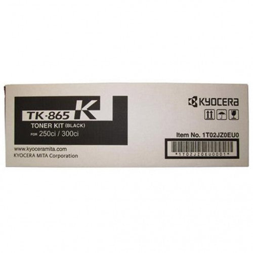 Toner Kyocera TK-865K TK-865 black Original Packaging status original