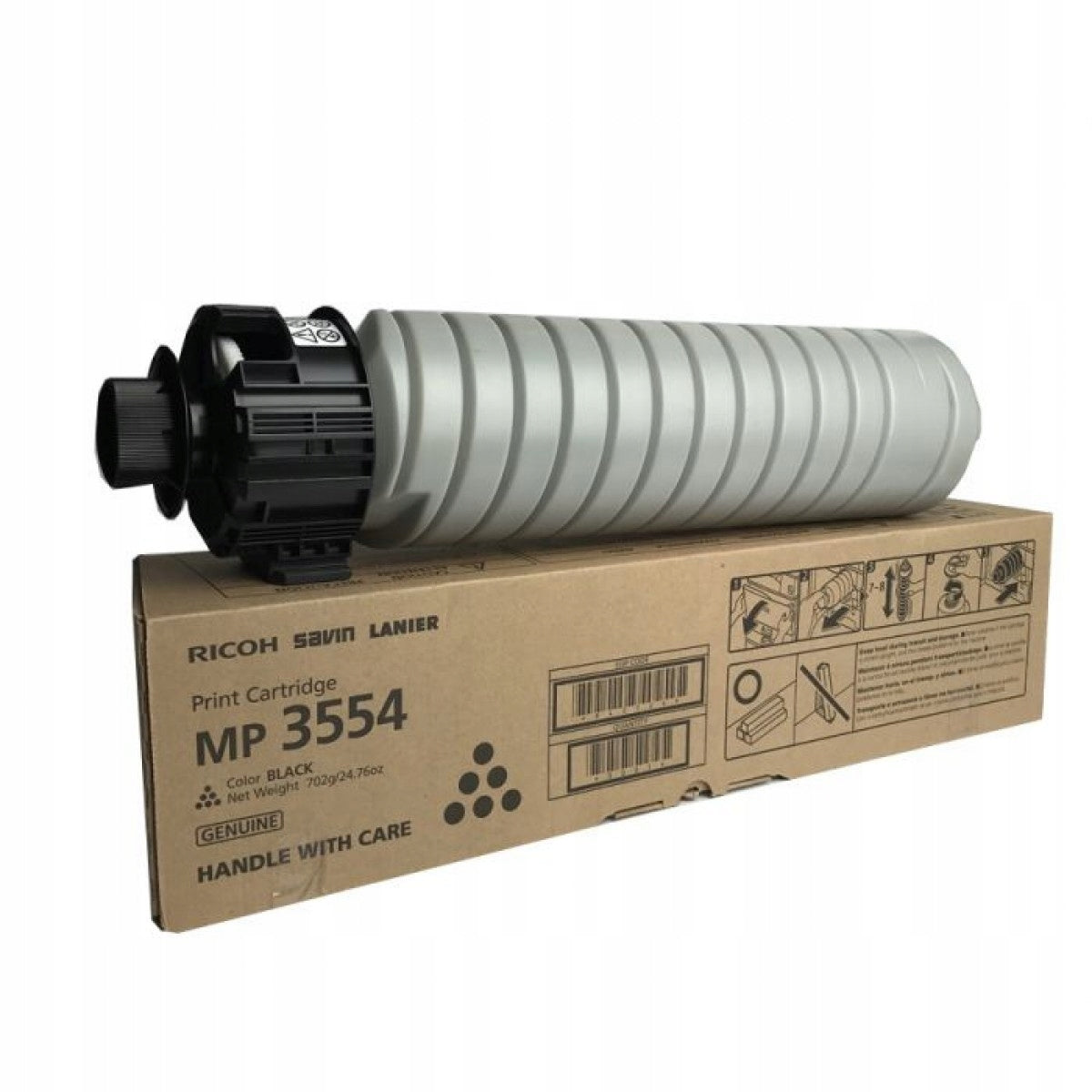 Ricoh MP3554 (842125) (841994) (842348), schwarze Patrone für Laserdrucker, 24000 Seiten.