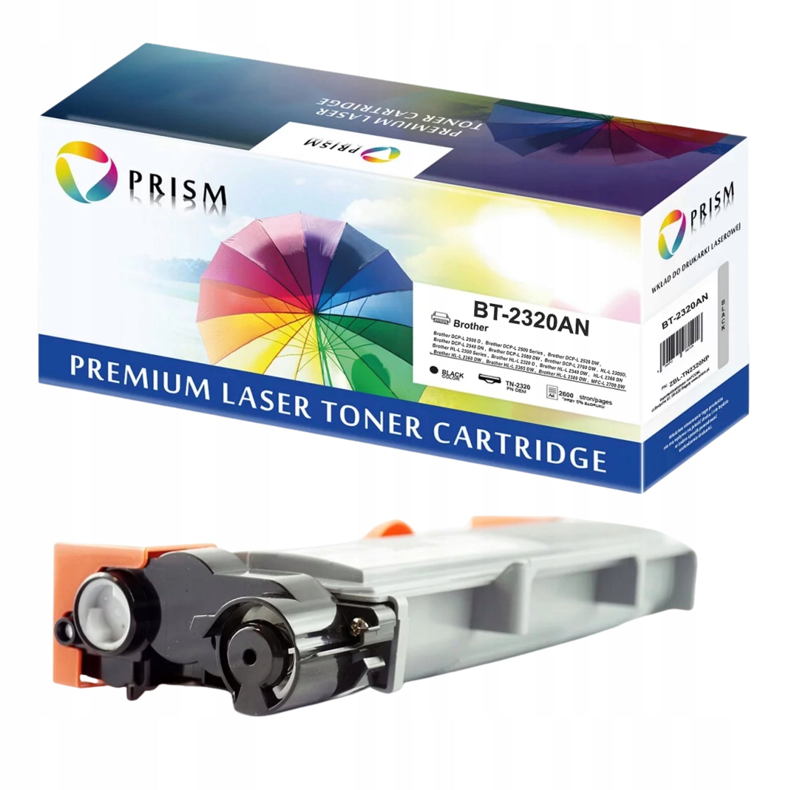 Toner PRISM TN-2320 TN-660 for Brother HL-L2360DN DCP-L2520DW 2600 str
