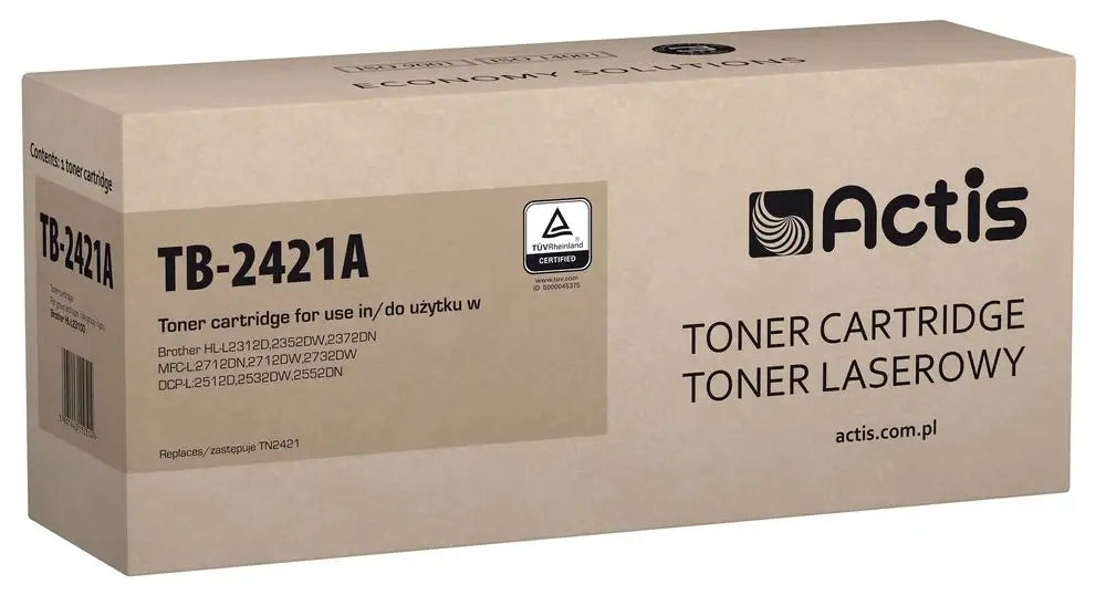 Toner cartridge Actis for Brother TB-2421A black (black) 3000 pages Manufacturer code TB-2421A