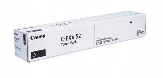 Toner cartridge Canon C-EXV 52 0998C002 BLACK CEXV52 C7565i C7570i C7580i