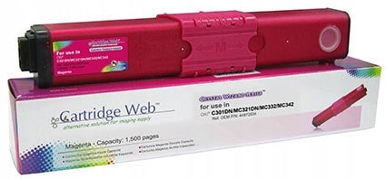 Toner cartridge Cartridge Web Magenta OKI C301 replacement 44973534