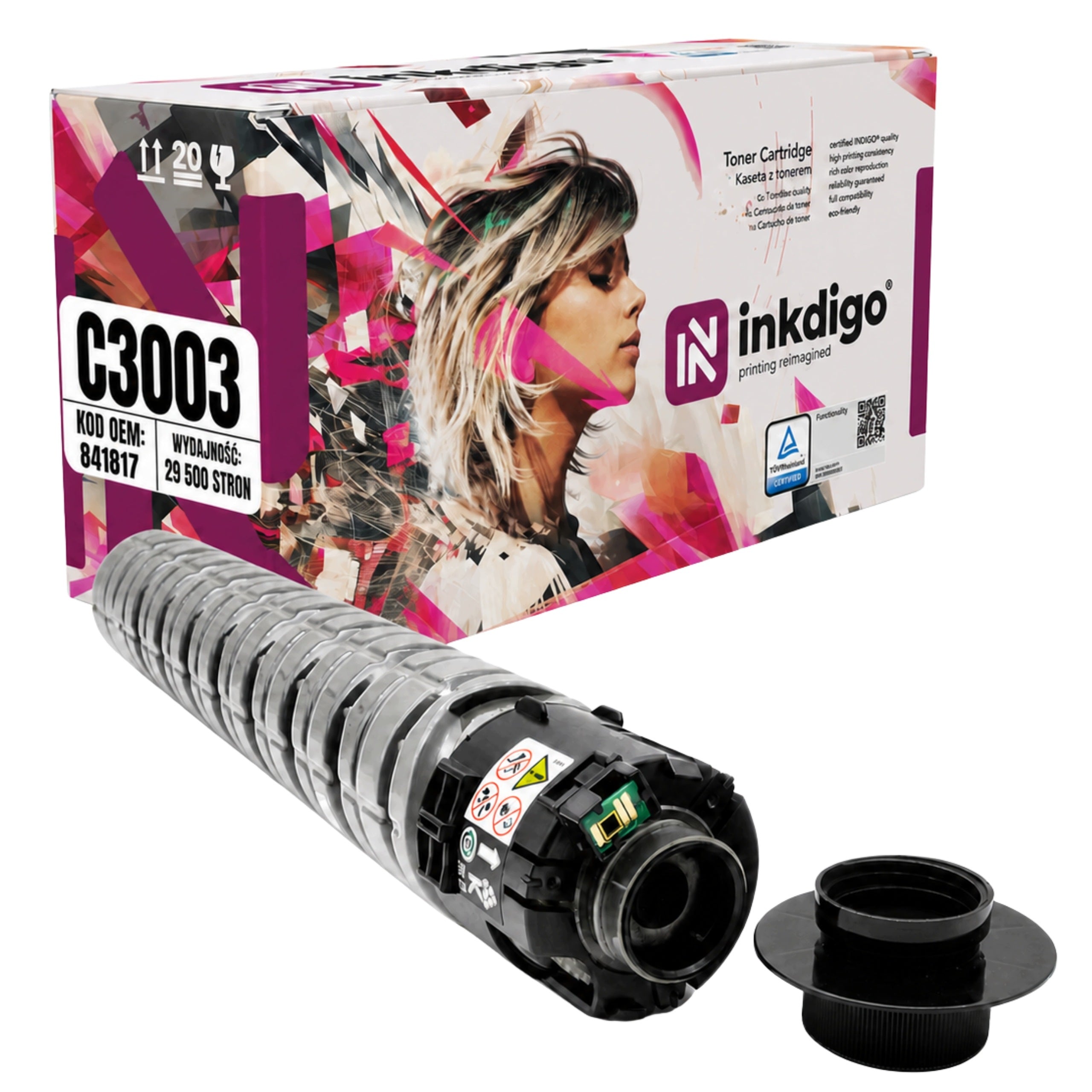 Toner cartridge FOR RICOH MPC3003 C3004 MPC3503 C3504 B