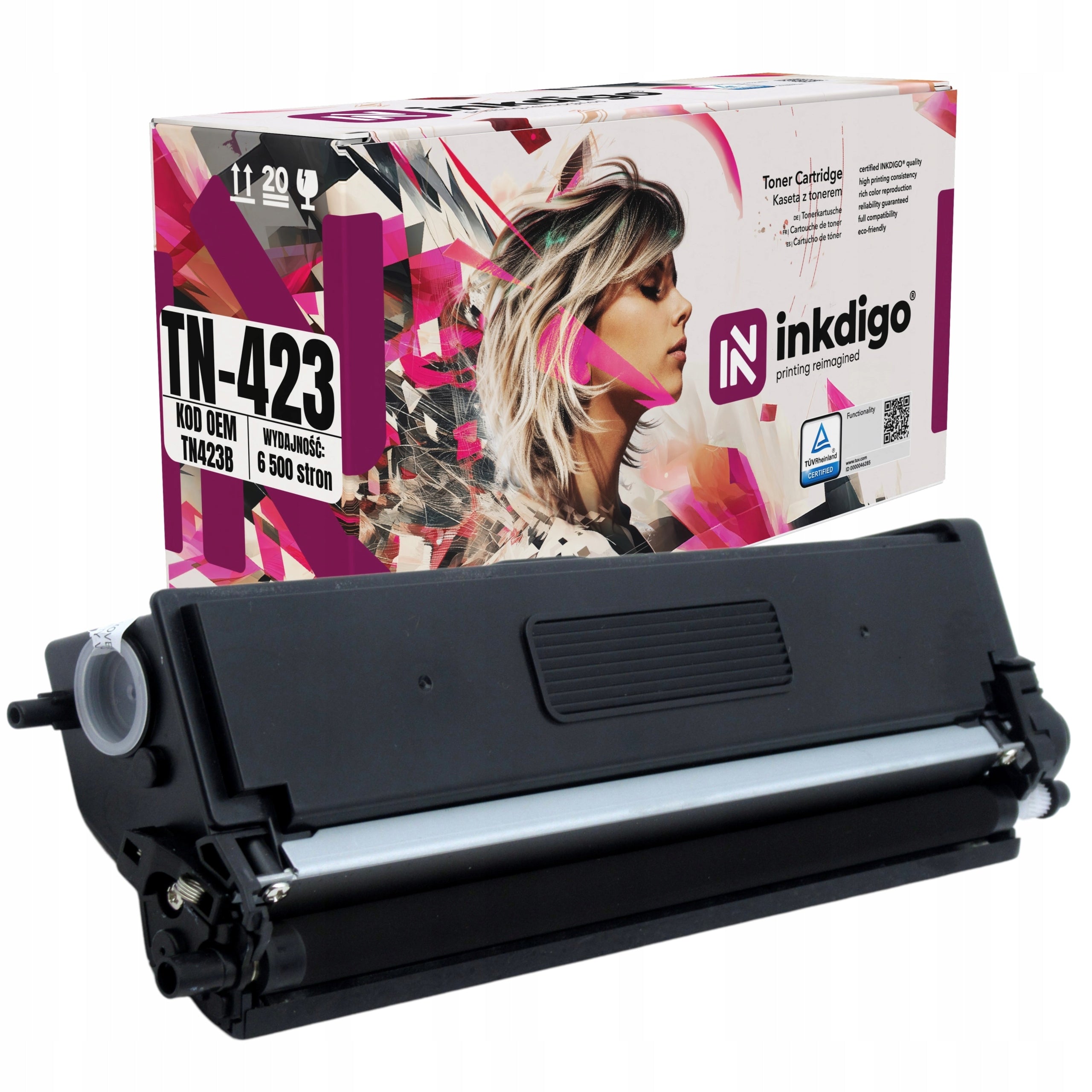 Toner cartridge INKDIGO TN-423BK for Brother MFC-L8690CDW black